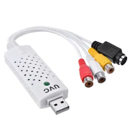 4 Channel USB EasyCap Video Capture Adapter Card för TV DVD VHS och Audio Capture ZZ