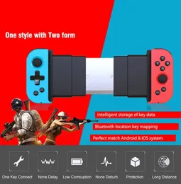 X6 Pro Wireless Telescopic Game Controller 3565Inch Gamepad Joystick för iOS iPhone Android Phone Elite Peace King Glory Games3611086