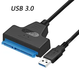 SSD/HDD Desteği UASP Yüksek Hızlı Veri İletimi için USB 2.0 3.0 - SATA Adaptör Kablo Dönüştürücüsü