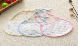 OC Cherry Baby Pacify Bibs Bibs Ткани для отрыжки Двухслойный хлопковый шарф Носовой платок Успокаивающее полотенце от слюны Весь 334C35233481