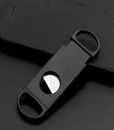 Pocket Plastic Stainless Steel Metal Double Blades Cigar Cutter Knife Scissors Tobacco Smoking Tools Accessories Pipes Oil Rigs9931963