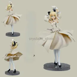 Anime manga altria pendragon figurka szabla elegancka taczca dziewczyna modeli Gry figurki anime pvc gk zabawki dzieci prezenty Dekoracja Samochodu 240319