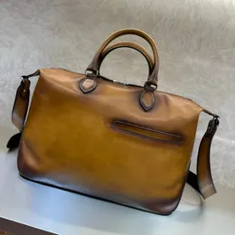 Duffelväskor Seetoo 2024 Color Custom Leather Travel Bag Storlekar tillgängliga 30 42 24 cm