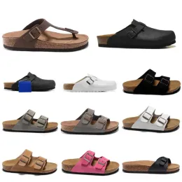 2024 Birks Tasarımcı Erkek Kadın Sandalet Arizona Gizeh UNISEX TONPLAR CALIENTE Verano Flip Flips Hombres Mujeres Plaj Kaydırıcıları Açık İç Mekan Woody Katırlar