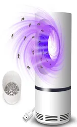 Светодиодная лампа от комаров Светодиодная лампа Pocatalyst от комаров с питанием от USB, нетоксичная защита от ультрафиолета, бесшумная лампа от комаров 5846460