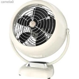 Fãs elétricos Vintage Branco Turbo Jet Fan Pequeno Mini Ventilador Portátil Mercadorias Domésticas Home GardenC24319