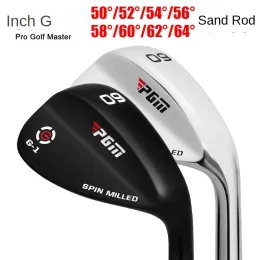 Klubbar PGM Rostfritt stål CNC Milling Rod Surface Texture Golf Clubs Sand Wedges Clubs 50/52/54/56/58/60/62 Easy Distance Control