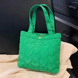 Totes Borsa a tracolla casual da donna Borsa per la spesa leggera di grande capacità imbottita per la spesa in tessuto Oxford per donna