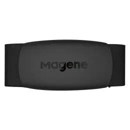 Equipamentos Magene H64 Sensor de frequência cardíaca Dual Mode Ant Bluetooth com cinta torácica Ciclismo Computador Bicicleta Wahoo Garmin Sports Monitor