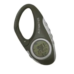 Compass Fishing Barometer Carabiner Barometer Digital Barometer Handhållen Barometer KeyChup Carabiner Altimeter Pocket Handheld Altimeter