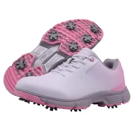 Schuhe Frauen Golfschuhe wasserdichte Golf Sport Training Sneaker Laides professionelle Spikes Golf -Dreier