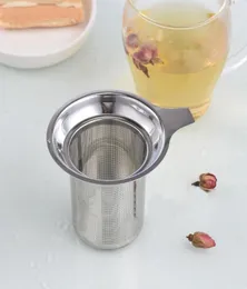 Siatka ze stali nierdzewnej infuzor herbaty Dobra klasa sitko herbaty wielokrotnego użytku luźne herbatę liść filtra metalowe sitki ziołowe filtry przypraw 6692671
