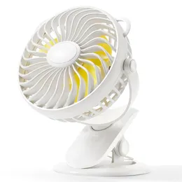 USB الجدول القابل لإعادة الشحن مروحة المشبك على نوع المروحة المحمولة Mini Desk Fan 360 درجة التناوب معجبين قابلة للتعديل