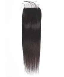 Parte profunda brasileira 6x6 fechamento de renda remy em linha reta fechamento do cabelo humano pré arrancado com cabelo do bebê laço suíço 8039039280392374211