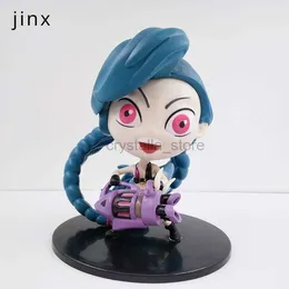 Аниме Манга Легендарный персонаж sojusz figurka lunej Armaty Jinx Mini lalka figurka zabawki z PVC dlachopcw prezent urodzinowy dekoracja stou 240319