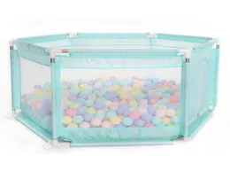 Children039s Box esagonale Playard Toys Lavabile Ocean Ball Pool Set per neonatiBambinoNeonatoInfant gattonare sicuro4446593