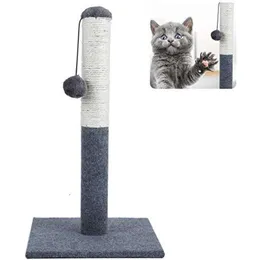 Domy toosoo siisal lina do ramy wspinaczkowej drzewa podkładka kota drapanie interaktywne materiały zabawek, słupki dla kitty dla zwierząt domowych