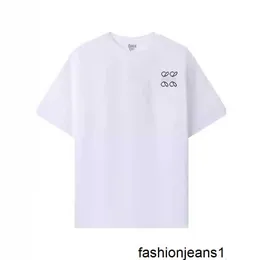 Дизайнерская футболка High версии L с вышивкой семейства Oversize, свободная футболка с круглым вырезом и короткими рукавамиK0WV