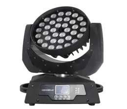 Iluminação de palco 36x10W 4 em 1 Zoom RGBW LED Wash Moving Head Light para Dirk na Alemanha8113735