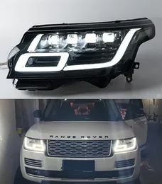 LED-Scheinwerfer für Land Rover Range Rover Sport/Executive Tagfahrscheinwerfer 2013–2017, DRL-Blinker, Fernlicht, Projektorlinse