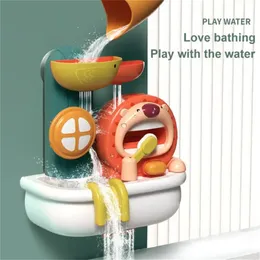Bebek Banyo Oyuncakları Çocuklar İçin Duş Kabarcık Oyuncakları Çocuk Küvet Su Oyuncak Oyun Wate Sprey Oyuncak Set Yüzme Havuzu Pist Oyuncakları Bebek Hediye 240307