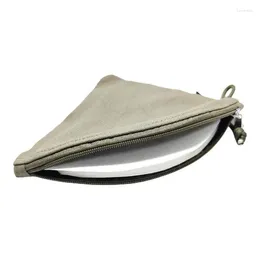Storage Bags Camping Coffee Paper Filter Portable Organizer Pouch Tools Folding Dripper Tea Holder