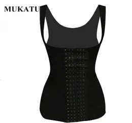 Mukatu الكامل 6 خطافات Women Wome Weist Stert Strap Corset بالإضافة إلى حجم الجسم المشد مشد Shaper Slim Shaper الخصر