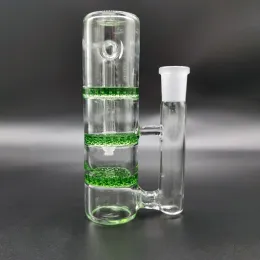 Honeycomb Perc Glass Ash Catcher Hookahs Bubbler Joint Size 14.5mm 18.8mm 수컷 암컷 3 층 휴바지 오일 dab ll 용 재활용기 필터