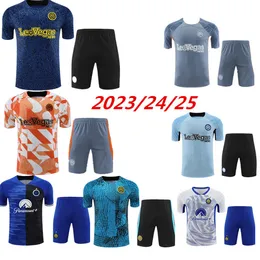 23/24/25 Inter Milans Milans Jerseys Lautaro Chandal Futbol Soccer Milano Training Suit 23/24/25 Milans Camiseta de Foot Inter Min -Sleeves Sportswear