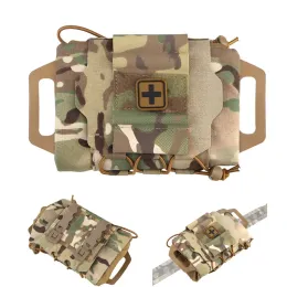 Сумки Tactical First Aid Kit комплект мешочек для охоты на стрельбу в бою.