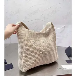 Fashion Woman Straw Bags Bucket Bag Nylon Shoulder Bags Hobos Chain Handväskor Designer Crossbody Lady Small Totes 953