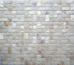 Wallpapers Natural Mãe de Pérola Mosaico Telha para Decoração de Casa Backsplash e Parede do Banheiro 1 Square Meterlot AL1048780461
