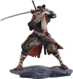 Anime Manga 20cm boski spadkobierca Genichiro Ashina figurka wilk samuraj Model figurki Anime figurka z pcv dzieci samochodzik dla dziecka dekoracja 240319