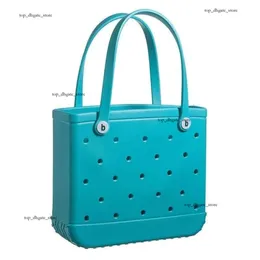 Bogg Bag Fashion Designer Eva Luxury Tote Stora shoppingkorg Väskor Lady Lagring Washable Beach Silicone Bog Bags Purse Eco Jelly Candy Plånbok 311