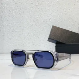 Designer retro okulary przeciwsłoneczne Pólkarbona kwadrat prostokątny PR01 luksusowe okulary przeciwsłoneczne pilotażowe z pełnym aury spolaryzowane lekkie gogle przeciwbłądowe