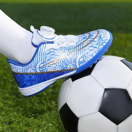HBP أحذية كرة القدم غير العلامة التجارية العشب العشب الاصطناعي في الهواء الطلق الأولاد الأطفال أحذية كرة القدم رخيصة Scarpe Da Calcio Boots Boots Pair de Magre Foot