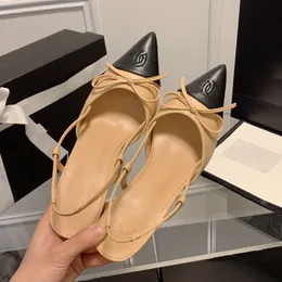 Kvinnors glid på sandaler designer stilett klackar 7 cm slingbacks klänning sko spetsiga tår med bowknot quiltad textur bröllopssko elegant fritidsko för fest