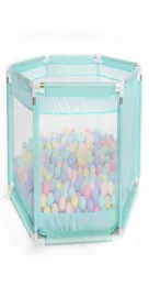 Children039s Box esagonale Playard Toys Lavabile Ocean Ball Pool Set per neonatiBambinoNeonatoInfant Safe Crawling1759596