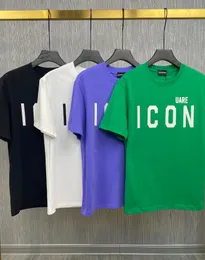 DSQ PHANTOM TURTLE Men's T-shirt 2024 New Men's Designer T-shirt Italian Fashion T-shirt Summer T-shirt Men's Soft and Comfortable 100% Cotton Top A4