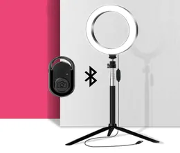 Led ringlight círculo lâmpada selfie anel de luz com controle remoto bluetooth para maquiagem vídeo po estúdio iluminação no youtube tiktok9015949