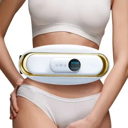 Corpo emagrecimento massageador elétrico cinto volta queima de gordura massagem abdominal beleza saúde máquina 240314