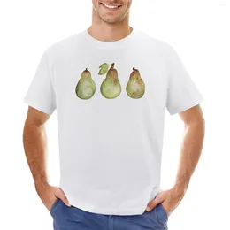 Canotte da uomo T-shirt 3 Pears From My Garden T-shirt semplici e carine da uomo