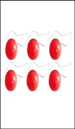 Máscaras Home Garden Festivo Plies Brilhante Vermelho Palhaço Nariz Dress-Up Stage Props para Natal Halloween Party Costume Balls Red330B2862480