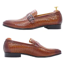 HBP غير العلامة التجارية Daniel Wefer Men Dress Shoes أحذية رسمية مشبك أحذية غير رسمية أحذية مزدوجة Monk Strap Business Shoes