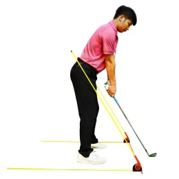 AIDS Golf Swing Trener Corrector Postawa Postawa Golf Swing Swing Training Training Aid Putter Putter Practice Początkujący AIDS