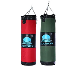 Sacco da boxe da boxe da 100 cm Sacchi di sabbia Fitness Colpire Drop Hollow Sacco di sabbia vuoto con catena Allenamento di arti marziali Punch Target5929263