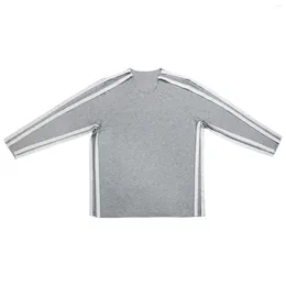 Camicie casual da uomo Camicia a maniche lunghe con lato aperto completo Post spalla per uomo Recupero chemio dialisi Abbigliamento conveniente Camisa Para Hombre