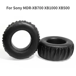 アクセサリ交換用イヤーパッドSony MDRXB500 MDRXB700 XB1000 MDR XB500ヘッドフォンEarpad Headset Repair RepairのためのCushion Soft Earpads