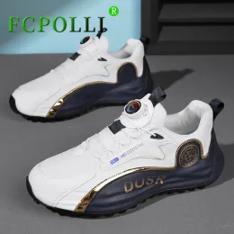 Scarpe Nuovo arrivo Allenamento da golf per uomo Scarpe da passeggio con allacciatura rapida Scarpe da golf firmate da uomo Scarpe da golf antiscivolo da uomo