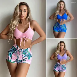 Damskie stroje kąpielowe 2PCS/Set bikini Zestaw Backless Women Wire Drut Dree Seeks